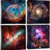 Nebula Galaxy Wall Art Painting Prints
