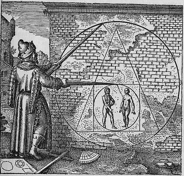 The mythic alchemical philosopher's stone as pictured in Atalanta Fugiens Emblem 21