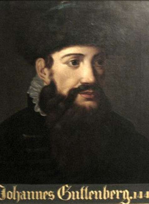 Johannes Gutenberg's Information Revolution