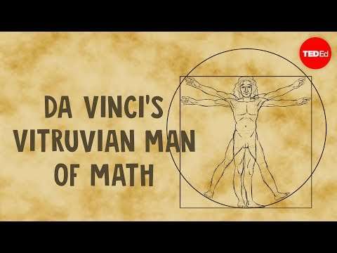 Da Vinci's Vitruvian Man of math