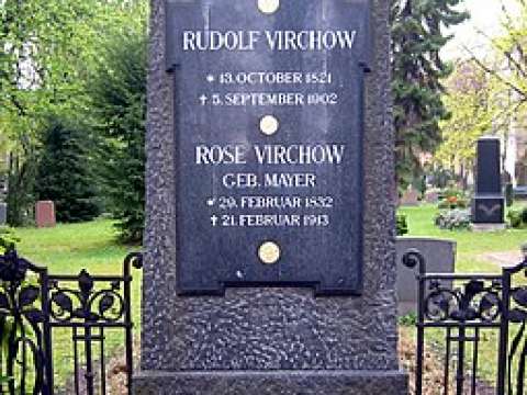 The tomb of Rudolf and Rose Virchow at Alter St.-Matthäus-Kirchhof