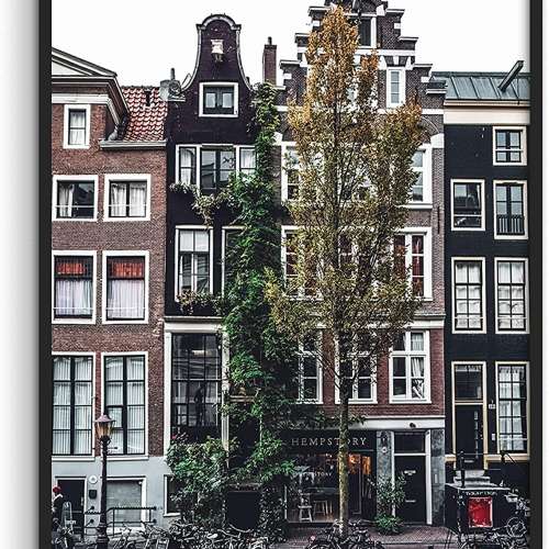 Amsterdam Print Vintage City Poster