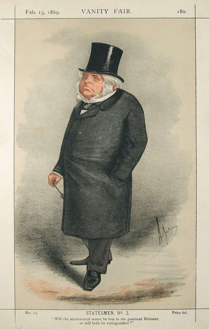 John Bright, Vanity Fair, 1869