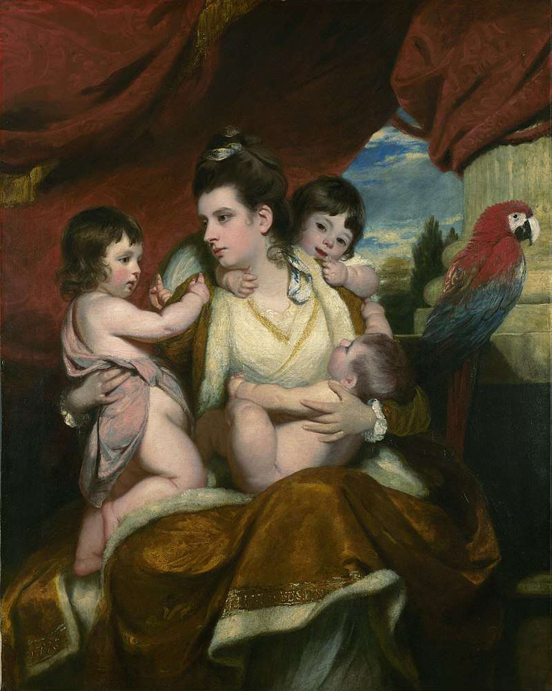 Lady Cockburn and Her Three Eldest Sons (1773–1775)