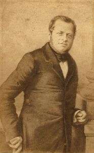 An early portrait of Cavour.