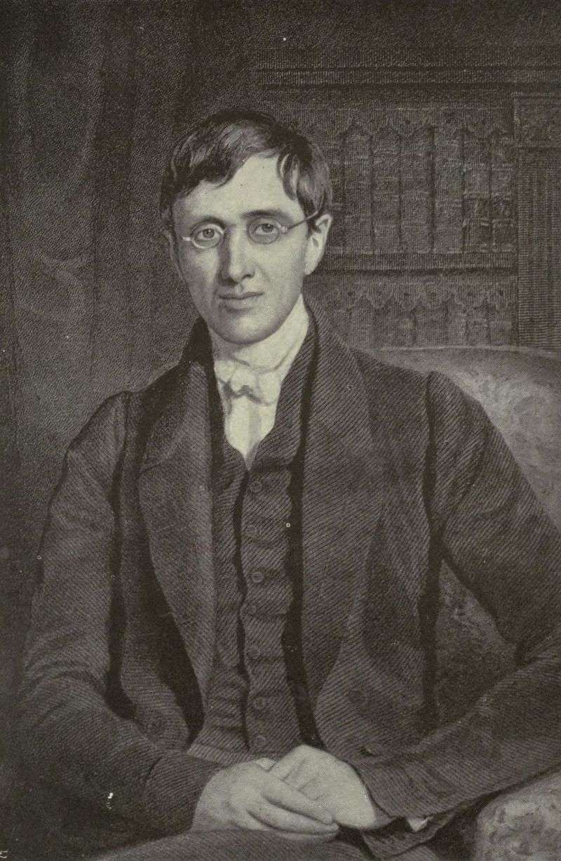 Portrait miniature of John Henry Newman, by William Charles Ross