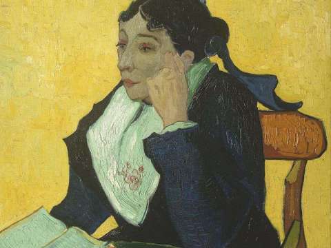 L'Arlésienne: Madame Ginoux with Books, November 1888
