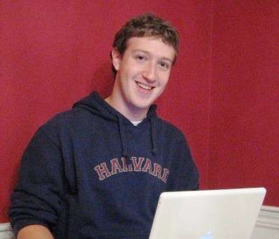 Zuckerberg in 2005