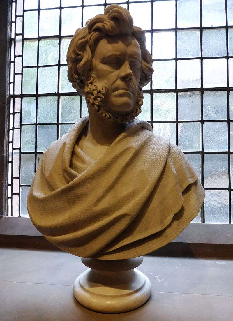 Bust of Miller by William Brodie in the Scottish National Portrait Gallery