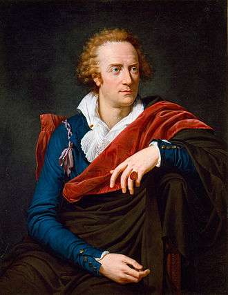 Alfieri painted in Florence, 1793