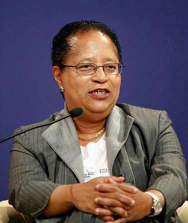Shirley Ann Jackson, President, Rensselaer Polytechnic Institute