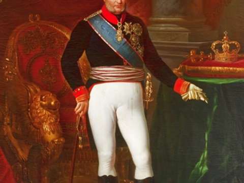 King Francesco I, who gave his personal approval to Bellini's Bianca e Gernando