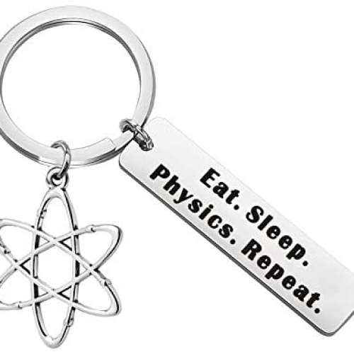 Physicist Keychain