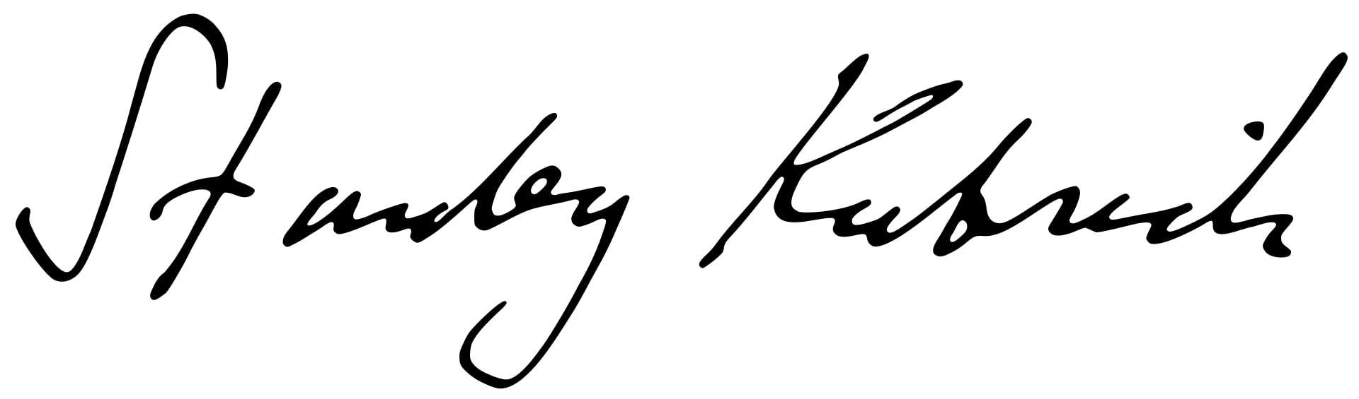 Stanley Kubrick Signature