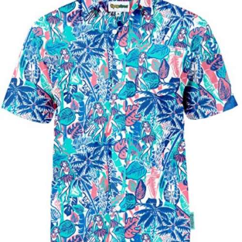 Men's Bright Hawaiian Shirt