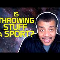 Neil deGrasse Tyson Greeks Out On Olympic Throwing with Charles Liu