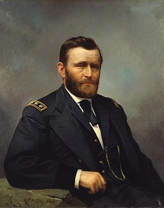 Commanding General Grant Constant Mayer's portrait of 1866