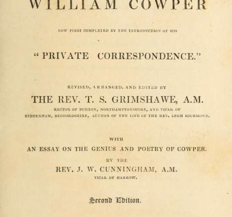 The life and works of William Cowper - Vol II