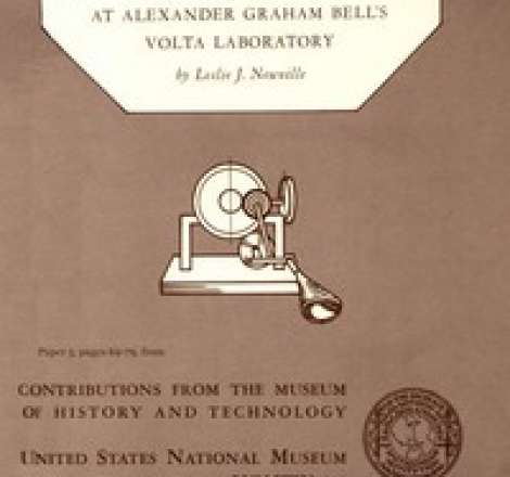 Development of the Phonograph at Alexander Graham Bell's Volta Laboratory