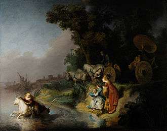 The Abduction of Europa, 1632. Oil on panel. The work has been described as 