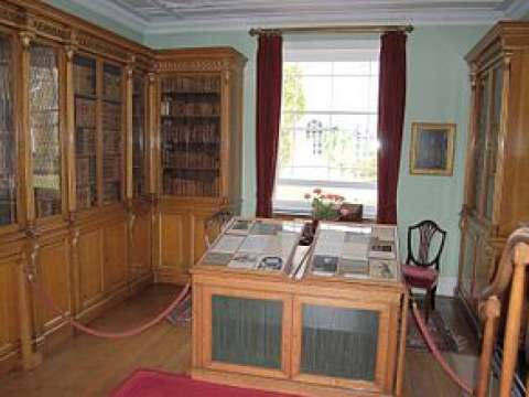 The laboratory at Lord Shelburne's estate, Bowood House in Wiltshire, in which Priestley discovered oxygen