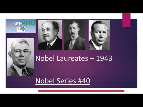 Nobel Prize Winners of 1943