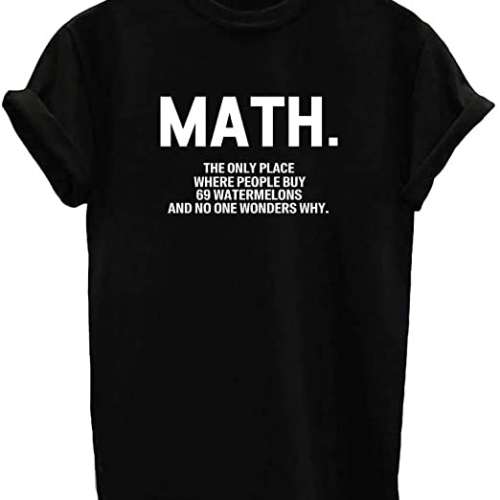 Women Math T-Shirt
