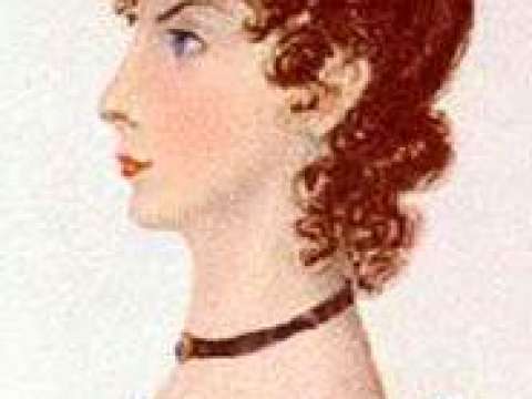 Anne Brontë, by Charlotte Brontë, 1834