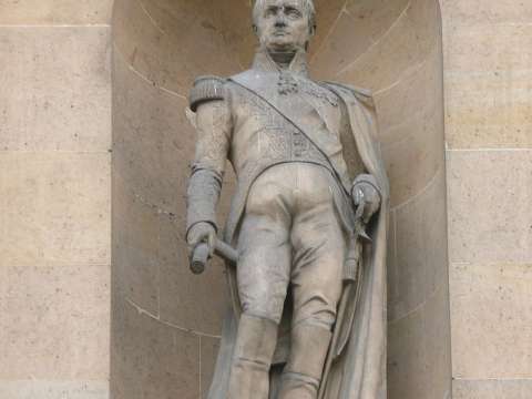 Statue of Soult at the Louvre