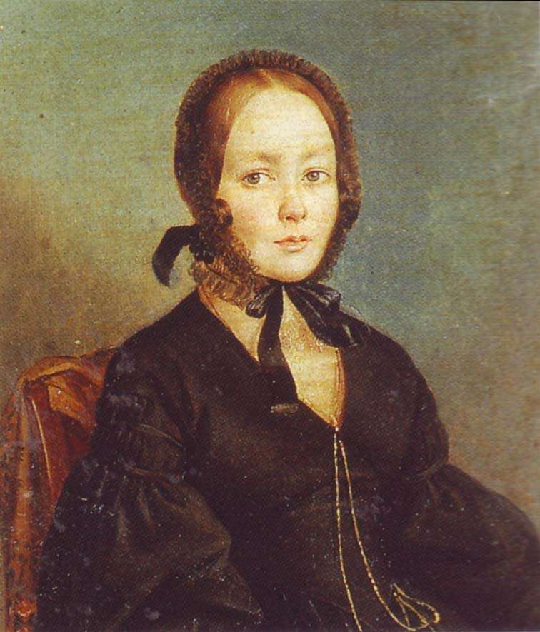Pushkin's married lover Anna Petrovna Kern, for whom he probably wrote the most famous love poem in Russian