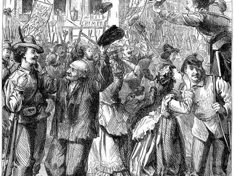 Paris during the siege, 1870–71. A contemporary English cartoon