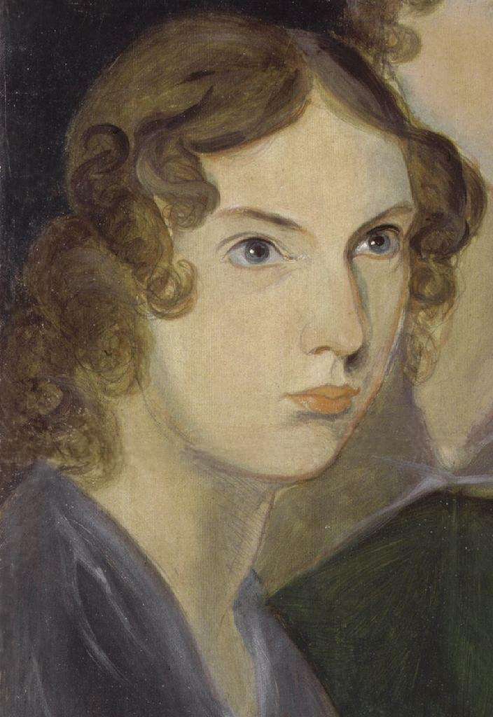 Anne, from a group portrait by her brother Branwell