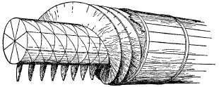 Design for an Archimedean water-screw