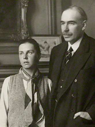 Lydia Lopokova and Keynes in the 1920s