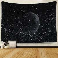 Moon Constellations Tapestry Wall