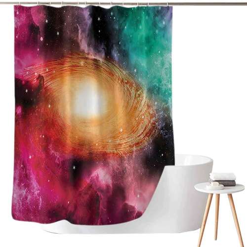 Colorful Astronomy Shower Curtain