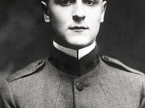 Fitzgerald in his uniform