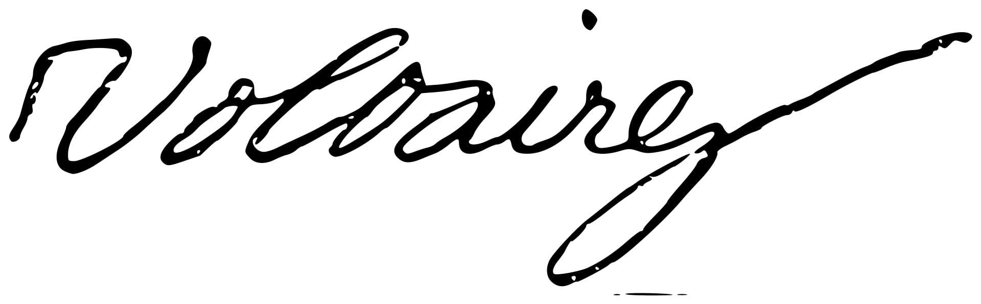 Voltaire Signature