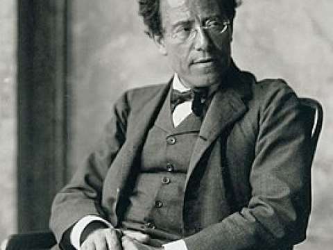 Gustav Mahler in 1907, by Moritz Nähr