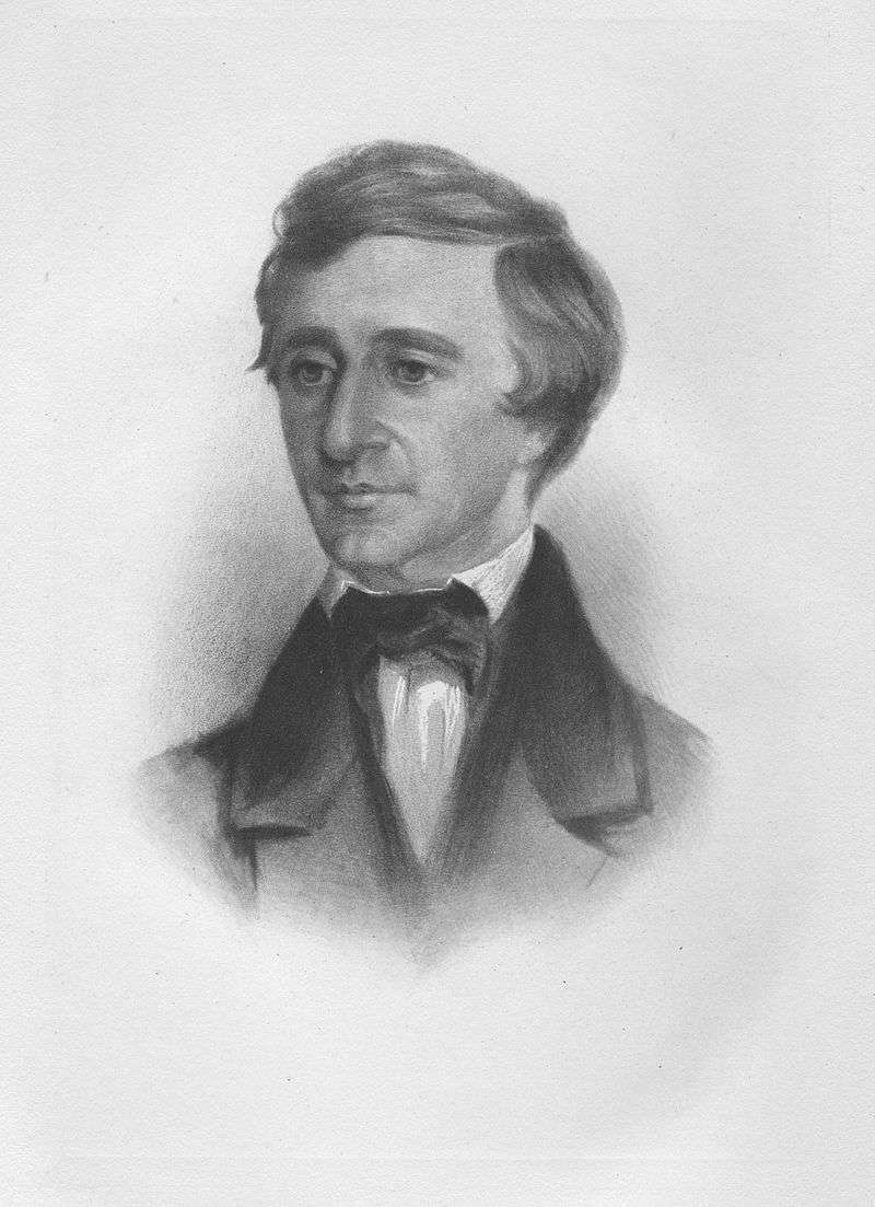 Thoreau in 1854
