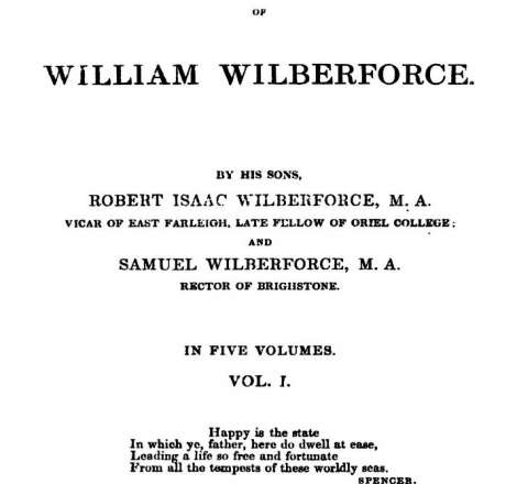 Life Of William Wilberforce - Vol.1