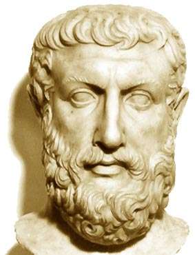 Parmenides may have been responding to Heraclitus.