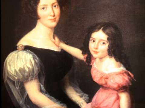 Portrait of Rosine and Zoraïde Champollion