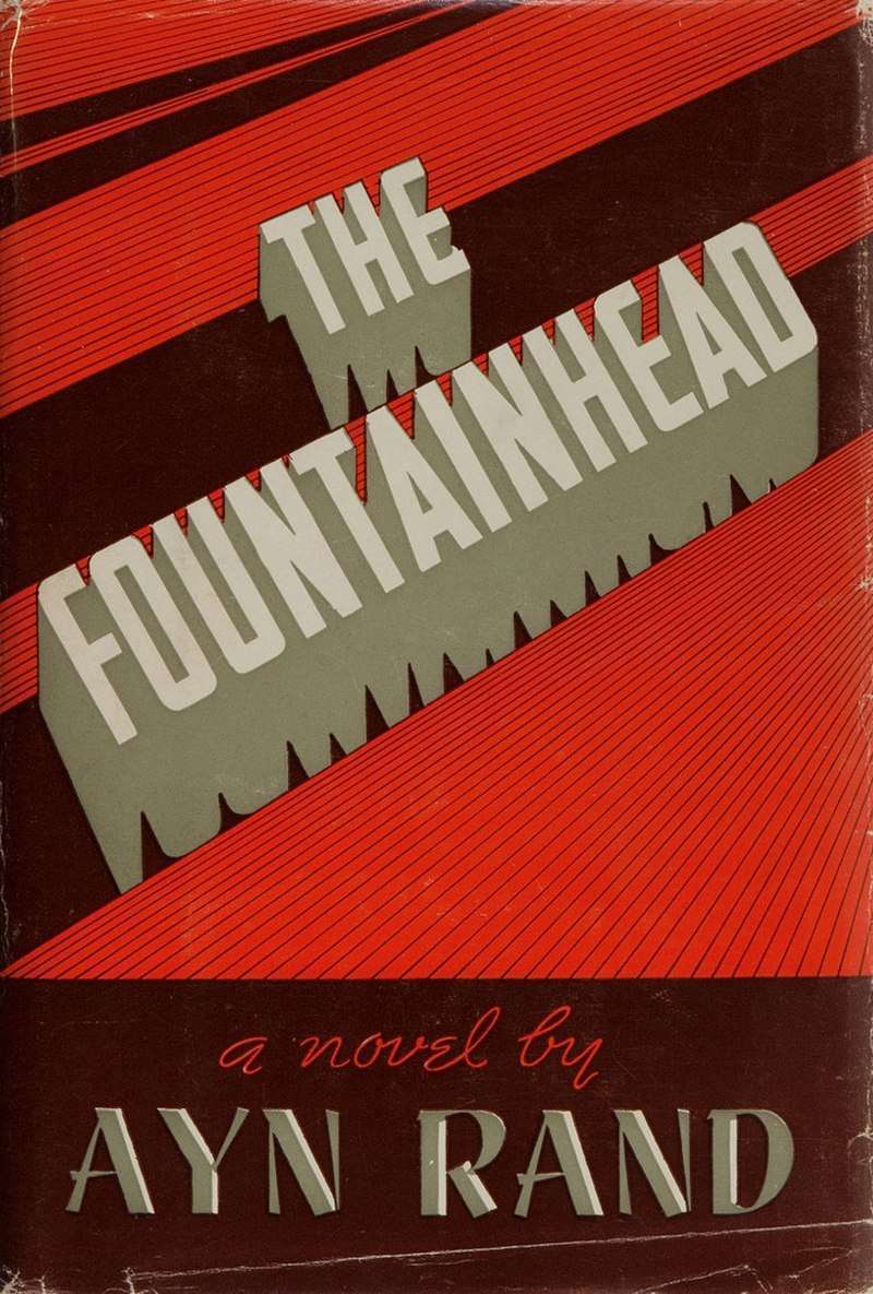  The Fountainhead, first edition