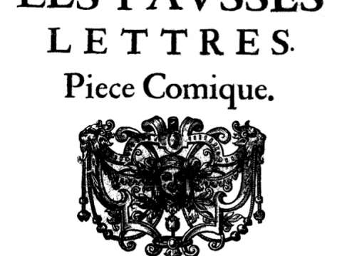 Mélite, 1633 edition