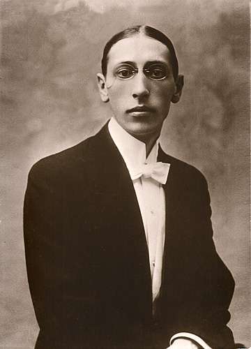 Stravinsky in 1903, age 21