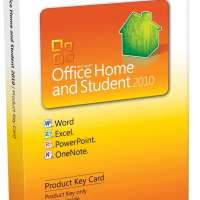 Microsoft Office 2010 Home and Student Product Key Card