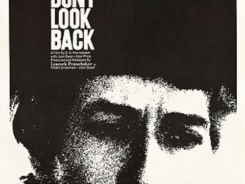 The cinéma vérité documentary Dont Look Back (1967) follows Dylan on his 1965 tour of England.