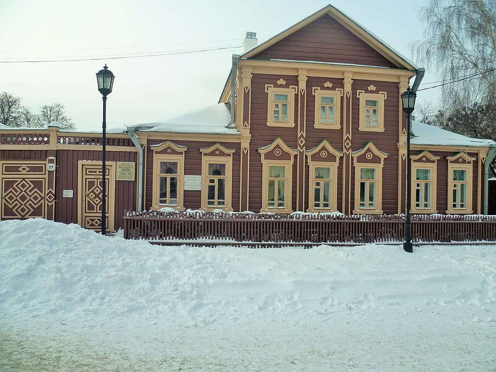 The Pavlov Memorial Museum, Ryazan: Pavlov's former home, built in the early 19th century