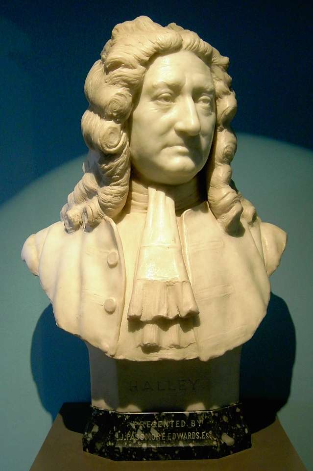 Bust of Halley (Royal Observatory, Greenwich)